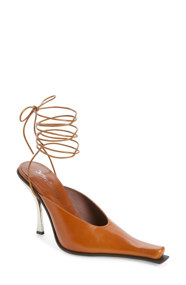ジェフリー キャンベル レディース シューズ パンプス アンクル Jeffrey Campbell Parallax Ankle Wrapump Toast Pewter ピューター|ReVida 店