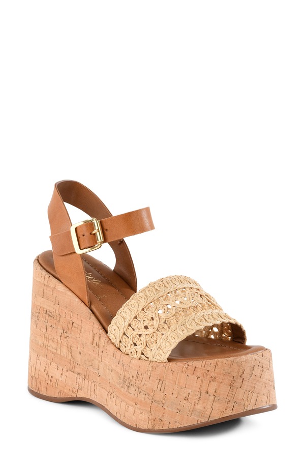 セイシェルズ レディース シューズ ヒール プラットフォーム サンダル Seychelles Willow Platform Wedge Sandal Natural