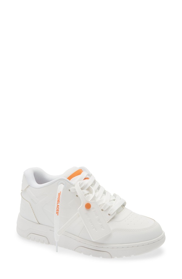 オフ-ホワイト レディース シューズ スニーカー Off-White Out office Sneaker White - Orange ホワイト｜ReVida 店