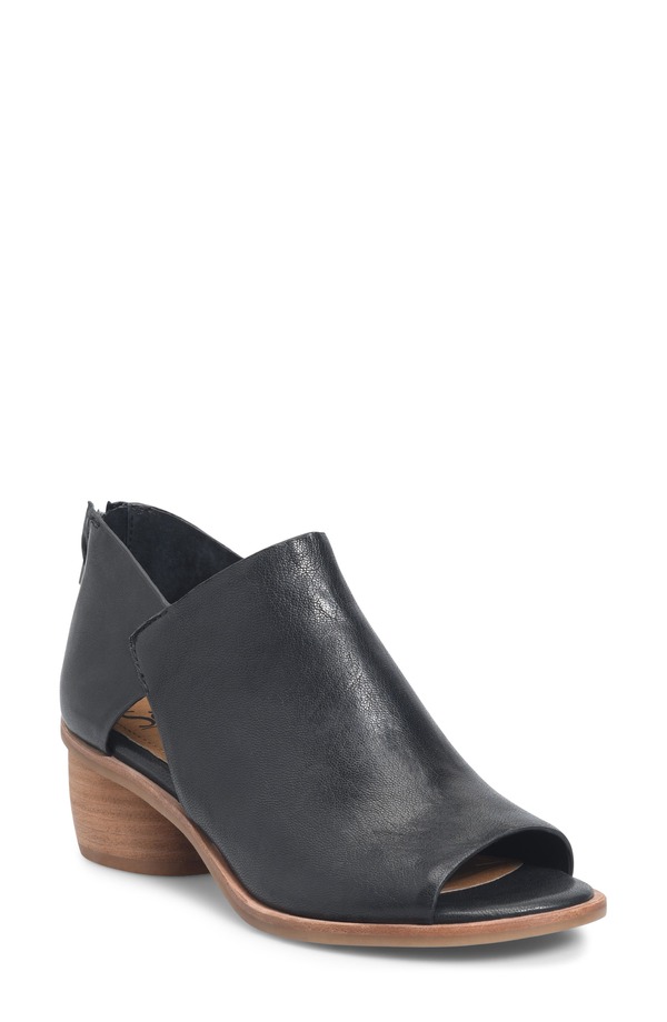 エスエフエフティ レディース シューズ ブーツ・レインブーツ Sfft Carleigh Peep Toe Bootie Black 黒いこと