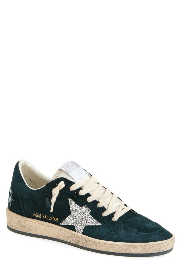 ゴールデングース レディース シューズ スニーカー Golden Goose Ball Star Low Top Sneaker Magical Forest/ White/ Silver ホワイト