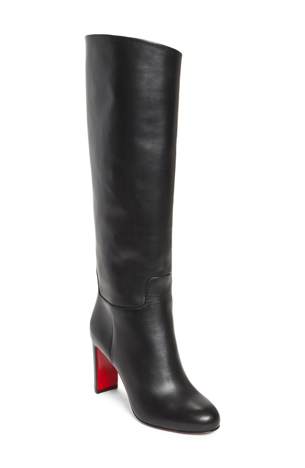 クリスチャン・ルブタン レディース シューズ ブーツ・レインブーツ トール Christian Louboutin Loo Bottall Boot Bk01 Black 黒いこと