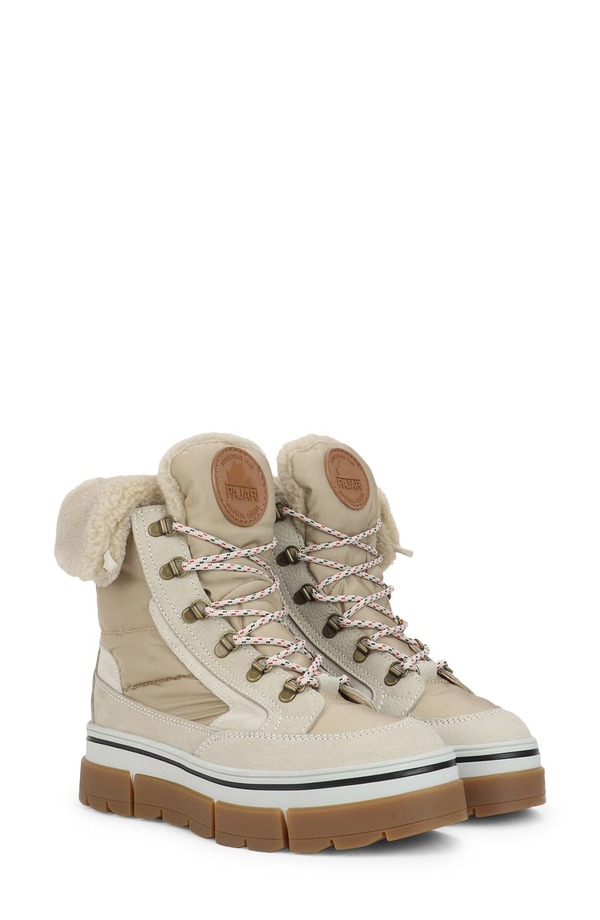 パジャール レディース シューズ ブーツ・レインブーツ プラットフォームブーツ プラットフォーム Pajar Henta Ice-Gripper Waterproof Insulated Winter Platform Boot Sand サンド