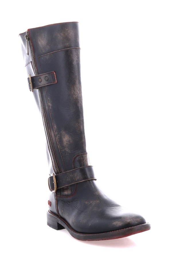 ベッドステュ レディース シューズ ブーツ・レインブーツ Bed Stu Gogo Lug Engineer Boot Black Hw ブラック