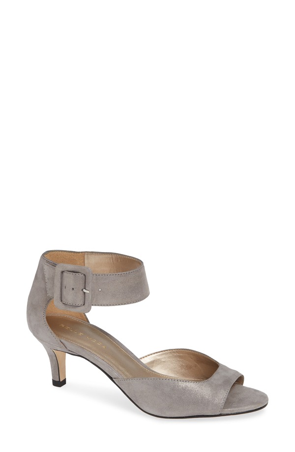 ペレモーダ レディース シューズ ヒール サンダル Pelle Moda Berlin Sandal Pewter Suede ピューター