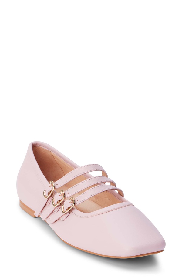 マチス レディース シューズ パンプス Matisse Nova Strappy Ballet Flat Light Pink ピンク