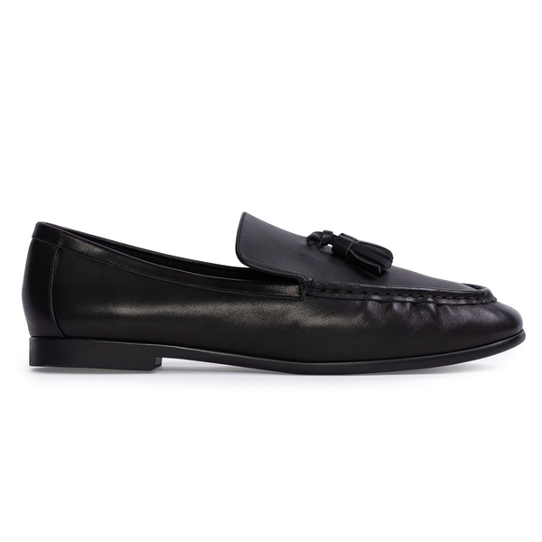 ブラックスエードスタジオ レディース シューズ スリッポン・ローファー BLACK SUEDE STUDIO Davy Suede Raisin Leather