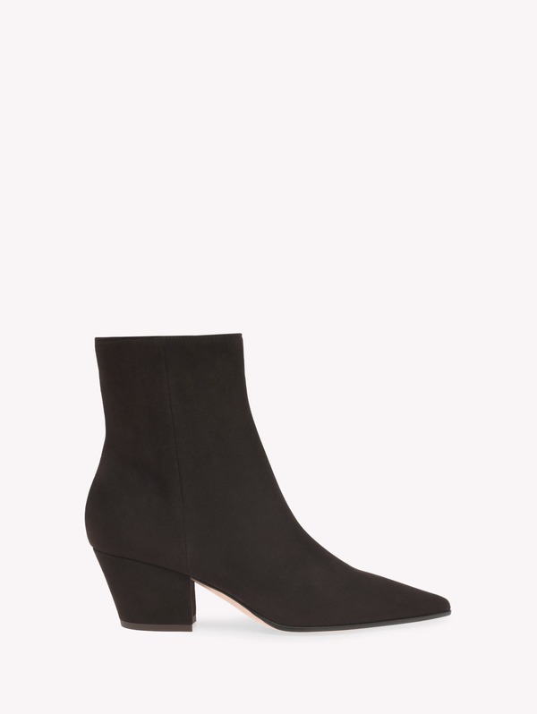 ジャンヴィト ロッシ レディース シューズ ブーツ・レインブーツ Gianvito Rossi Keinna 55 Booties Brown Suede ブラウン｜ReVida 店