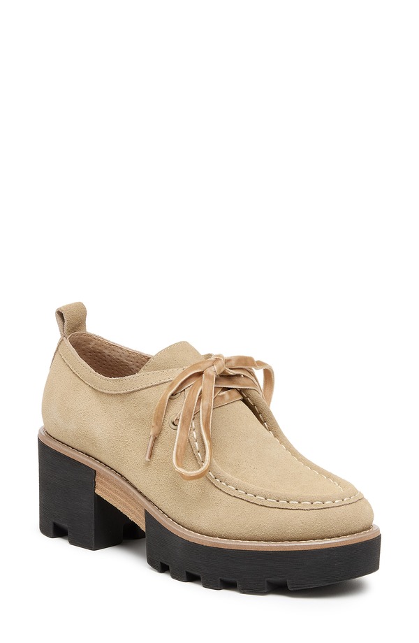 ケルシーダッガー レディース シューズ ヒール プラットフォーム Kelsi Dagger Brooklyn Olga Platform Chukka Oatmeal オートミール