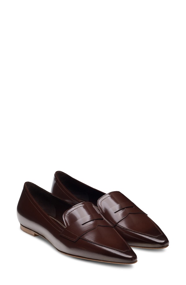 マグナーニ レディース シューズ スリッポン・ローファー Magnanni Stasia Penny Loafer Brown 赤銅色