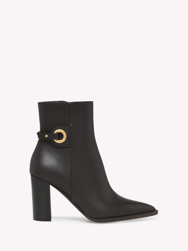 ジャンヴィト ロッシ レディース シューズ ブーツ・レインブーツ Gianvito Rossi Granada Boot Brown Calf 赤銅色