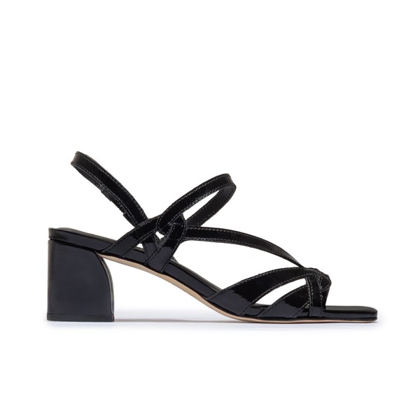 ベルナード レディース シューズ 踵 サンダル Bernardo Footwear Gyoda Strappy Sandal Black 黒いこと
