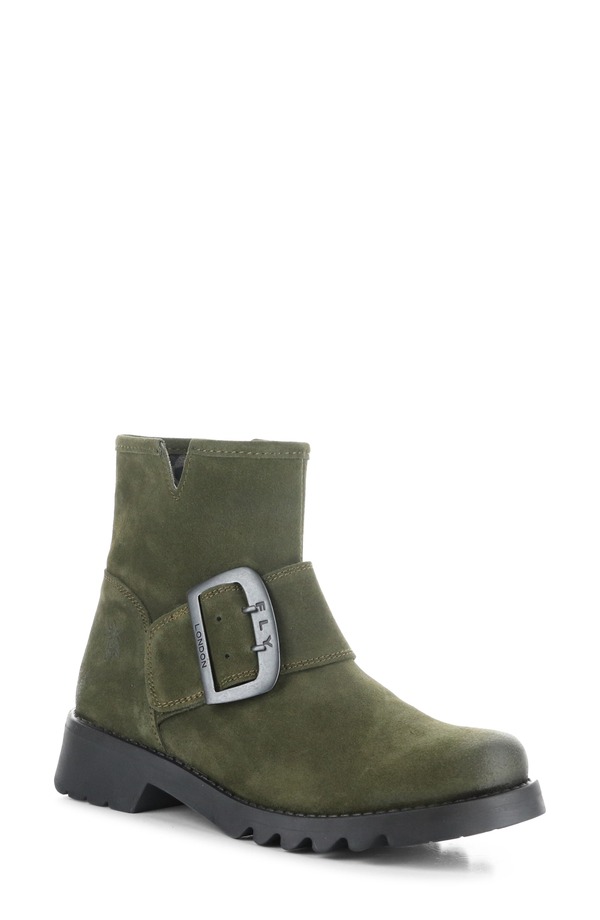 フライロンドン レディース シューズ ブーツ・レインブーツ Fly London Rily Bootie Aspen Oil Suede