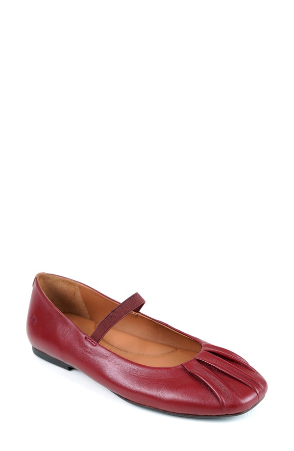 ジェントルソウルズ レディース シューズ パンプス Gentle Souls Walden Mary Jane Flat Rio Red Leather レッド