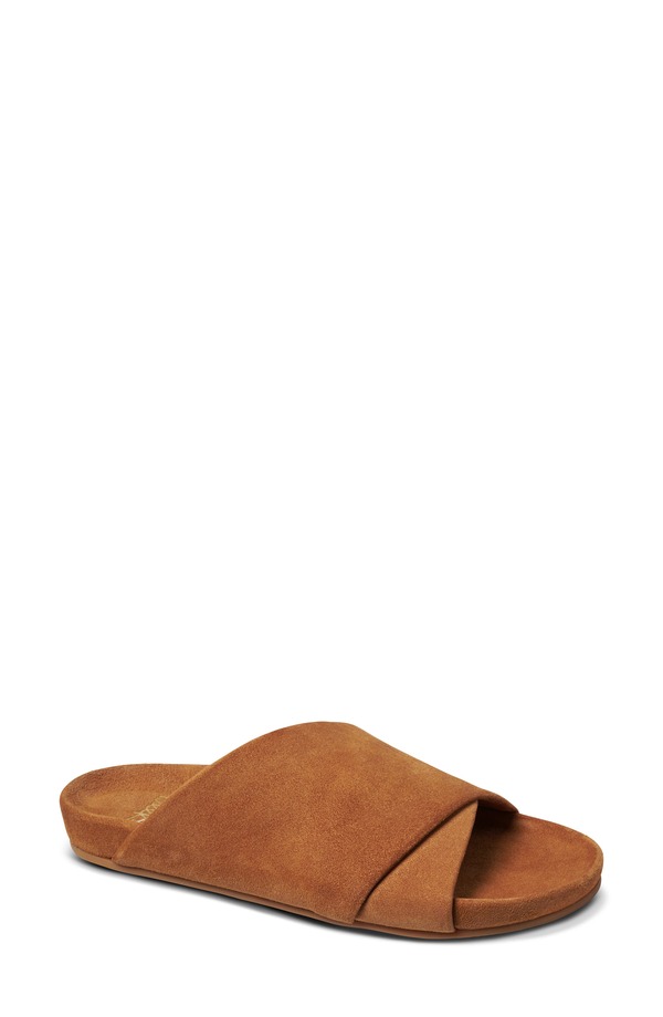 ビーク レディース シューズ サンダル Beekea Slide Sandal Caramel