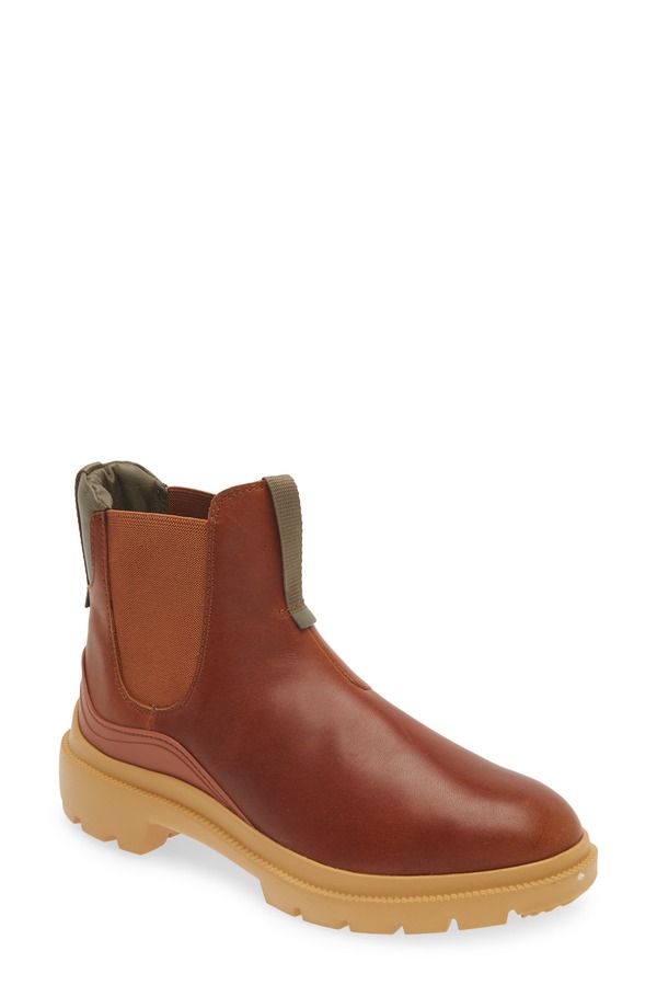 オルカイ レディース シューズ ブーツ・レインブーツ チェルシー レザー OluKai Hehi Waterproof Chelsea Leather Lug Boot Fox / Hunter|ReVida 店