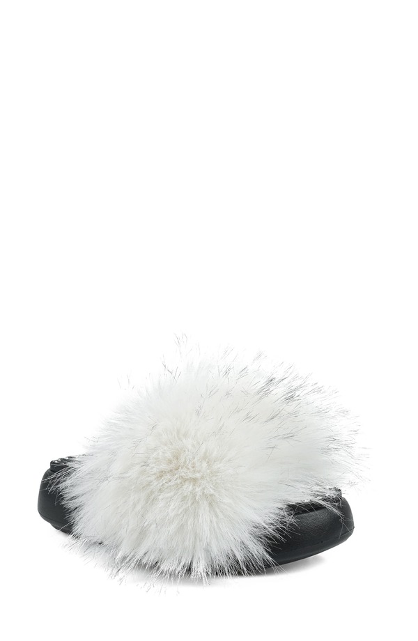 ジジ レディース シューズ サンダル プラットフォーム ZIGI Fabbi Faux Fur Platform Sandal White ホワイト｜ReVida 店