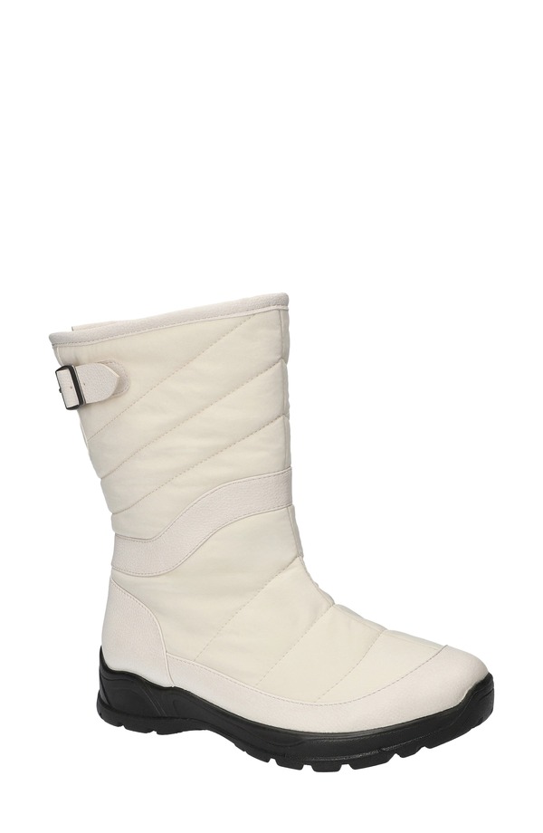 ベラヴィータ レディース シューズ ブーツ・レインブーツ キルティング Bella Vita Quilted Waterproof Boot Winter White 白いこと