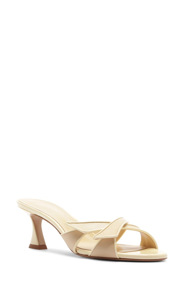 アレクサンドラバードマン レディース シューズ サンダル Alexandre Birman Tita Crisscrosslide Sandal Creamy｜ReVida 店