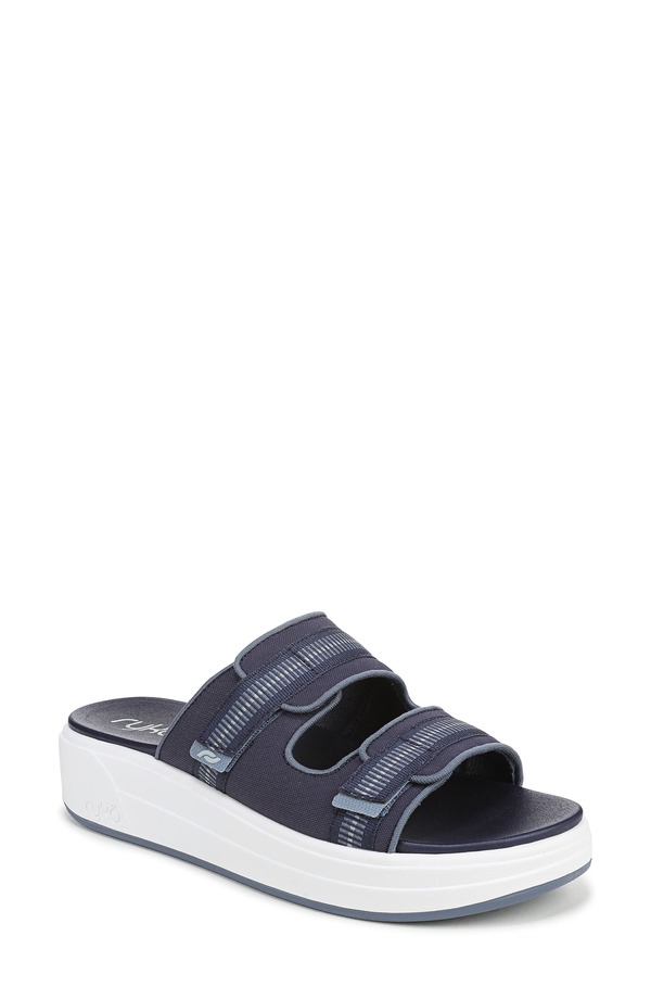 RYK レディース シューズ サンダル Ryk Viv Slide Sandal Academy Blue 青み