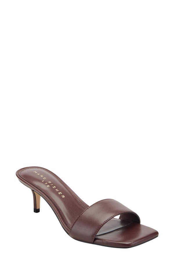 マーク・フィッシャー レディース シューズ ヒール サンダル Marc Fisher LTD Sidnee Sandal Dark Red レッド|ReVida 店