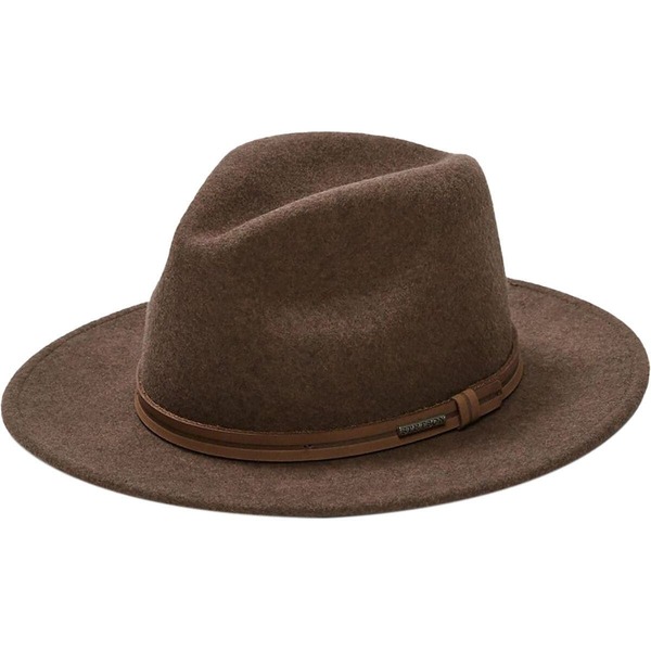 ステトソン レディース アクセサリー 帽子 Stetson Explorer Hat Brown Mix ブラウン