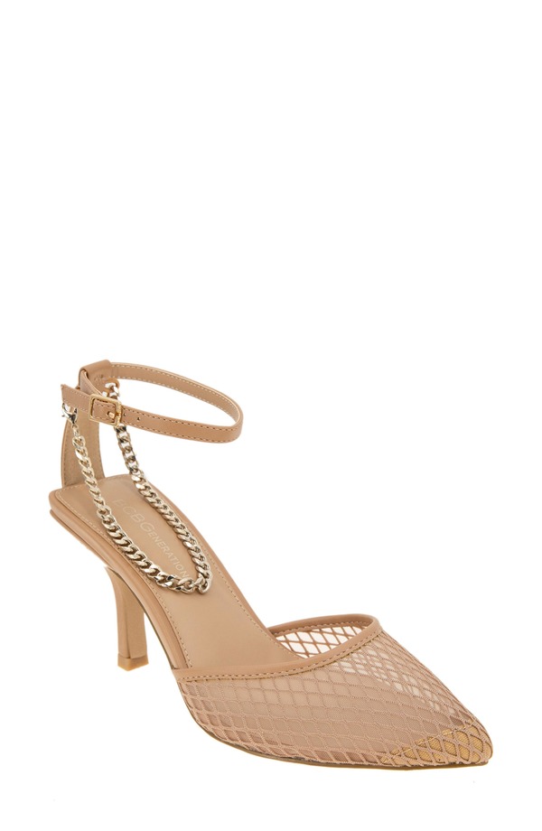 BCB 世代 レディース シューズ 踵 アンクル BCBGeneration Mayah Ankle Strapump Tan タン