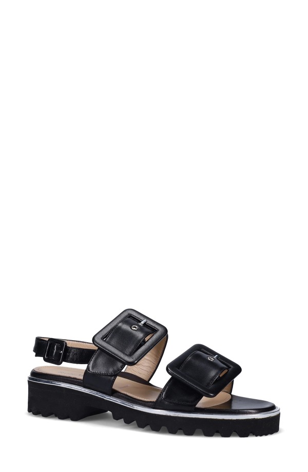 ロンホワイト レディース シューズ 踵 サンダル Ron White Callie Slingback Sandal Onyx