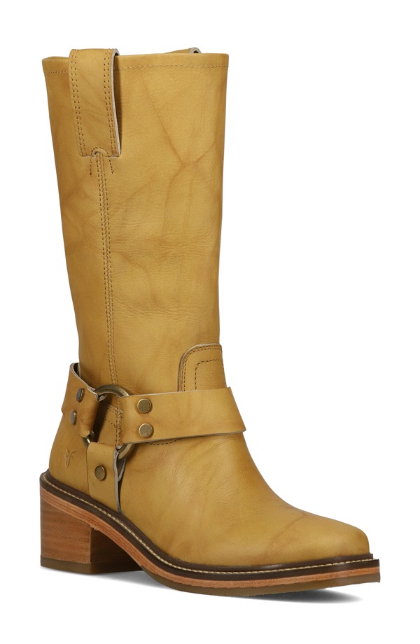 飛球 レディース シューズ ブーツ・レインブーツ Frye Kate Harness Boot Banana