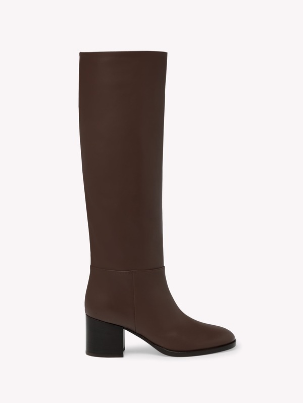ジャンヴィト ロッシ レディース シューズ ブーツ・レインブーツ Gianvito Rossi Santiago 60 Boots Brown 赤銅色