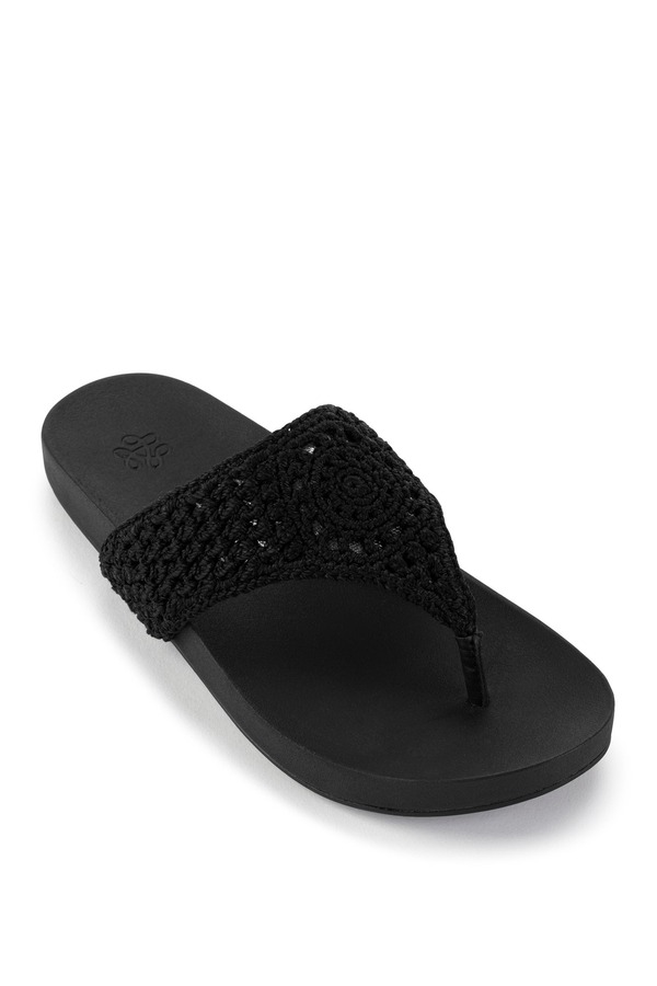 ザサック レディース シューズ ヒール サンダル The Sak Everly Sandal Black Medallion ブラック
