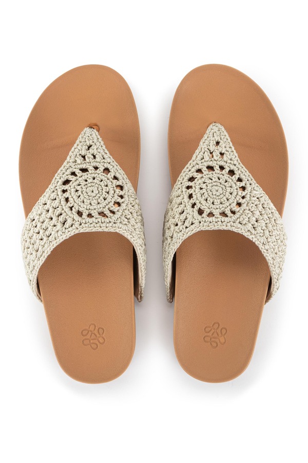 ザサック レディース シューズ ヒール サンダル The Sak Everly Sandal Natural Medallion