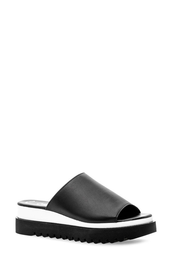 ガボール レディース シューズ サンダル プラットフォーム Gabor 44.613 Platform Slide Sandal Black ブラック|ReVida 店