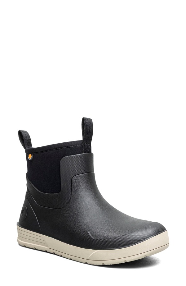 ボグス レディース シューズ ブーツ・レインブーツ チェルシー Bogs Rockaway Seamless Waterproof Chelsea Rain Boot Black ブラック