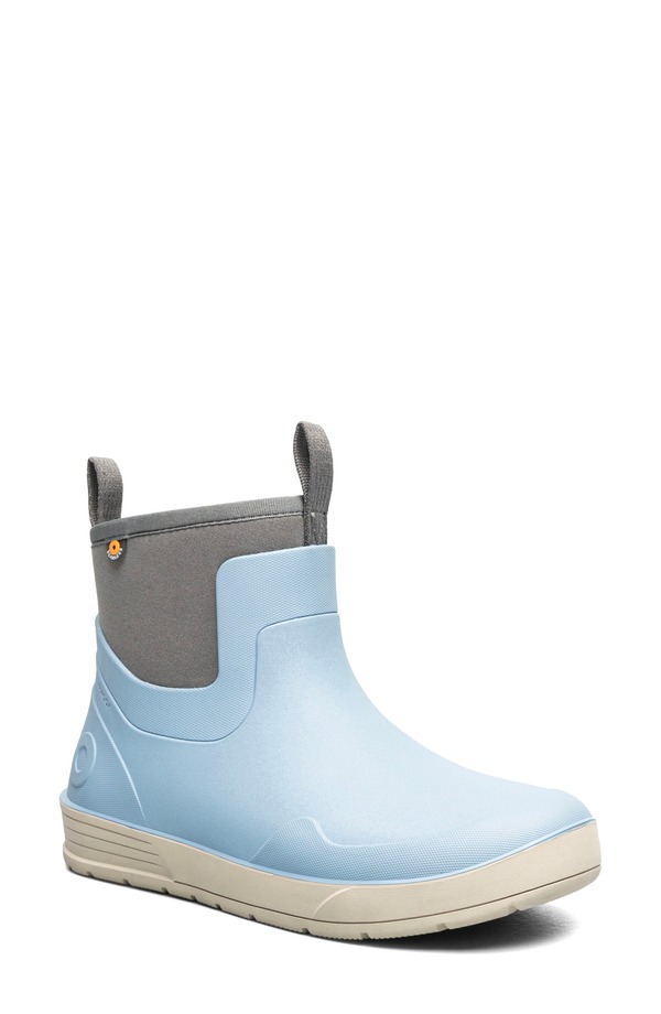 ボグス レディース シューズ ブーツ・レインブーツ チェルシー Bogs Rockaway Seamless Waterproof Chelsea Rain Boot Sky Blue Multi 青色 レディース靴-靴