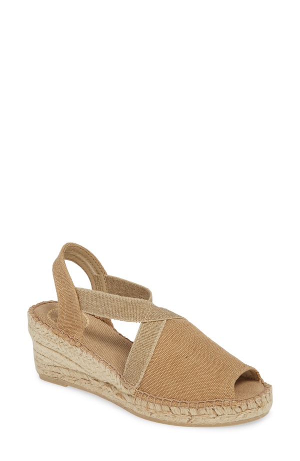 トニーポンズ レディース シューズ 踵 サンダル Toni Pons Breda Sandal Tobacco Fabric