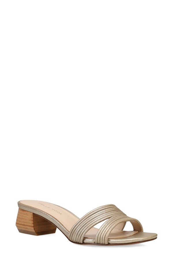 ペレモーダ レディース シューズ ヒール サンダル Pelle Moda Innia Sandal Platinum Gold ゴールド