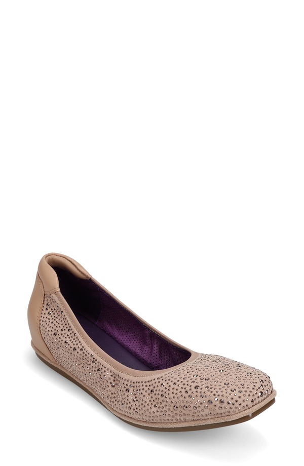 ベネリ レディース シューズ パンプス VANELi Gisel Skimmer Flat Sesame|ReVida 店