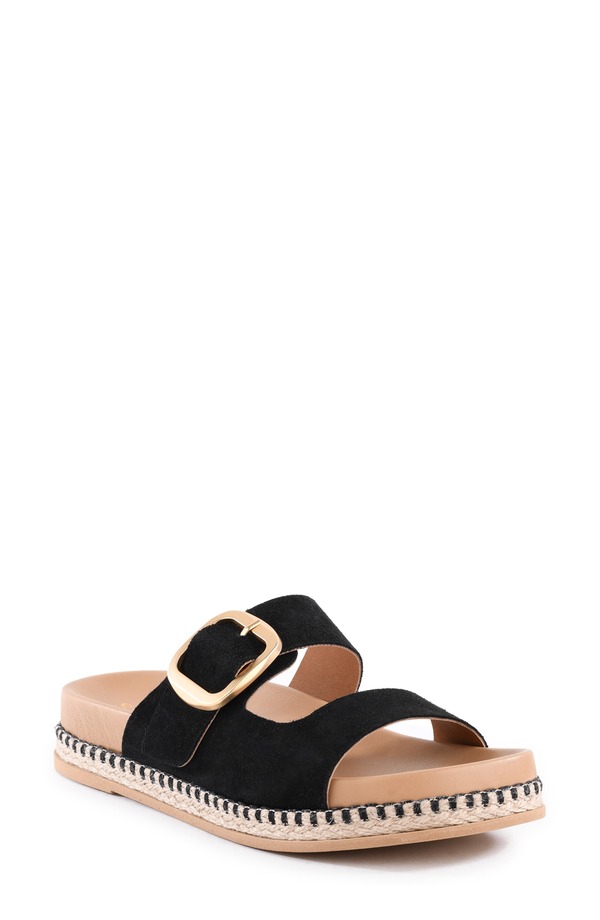 セイシェルズ レディース シューズ サンダル Seychelles Getaway Slide Sandal Black ブラック