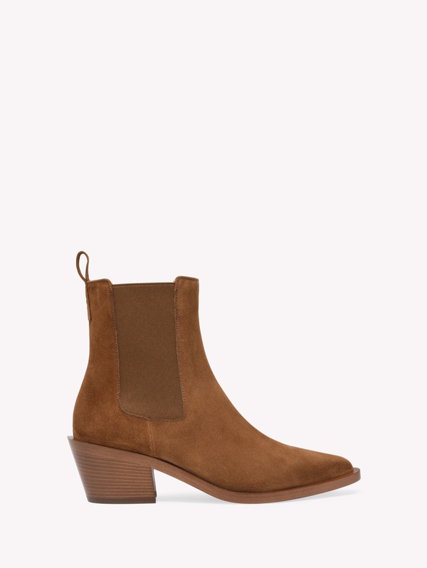 ジャンヴィト ロッシ レディース シューズ ブーツ・レインブーツ Gianvito Rossi Wylie Boots Brown 赤銅色