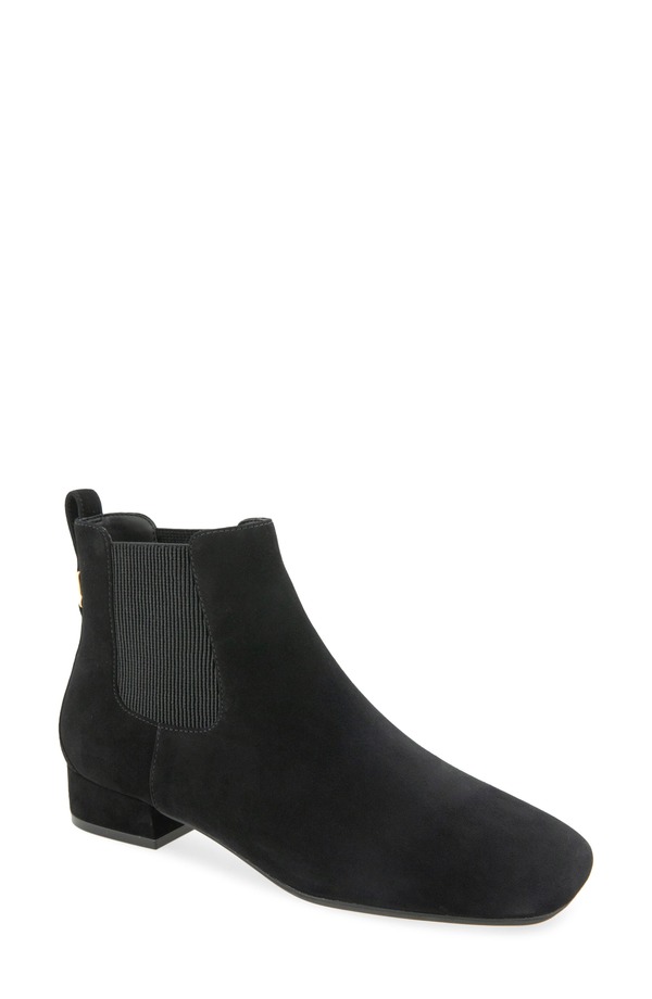 エアロソールズ レディース シューズ ブーツ・レインブーツ チェルシーブーツ チェルシー Aerosoles Nancilee Chelsea Boot Black Suede 黒いこと