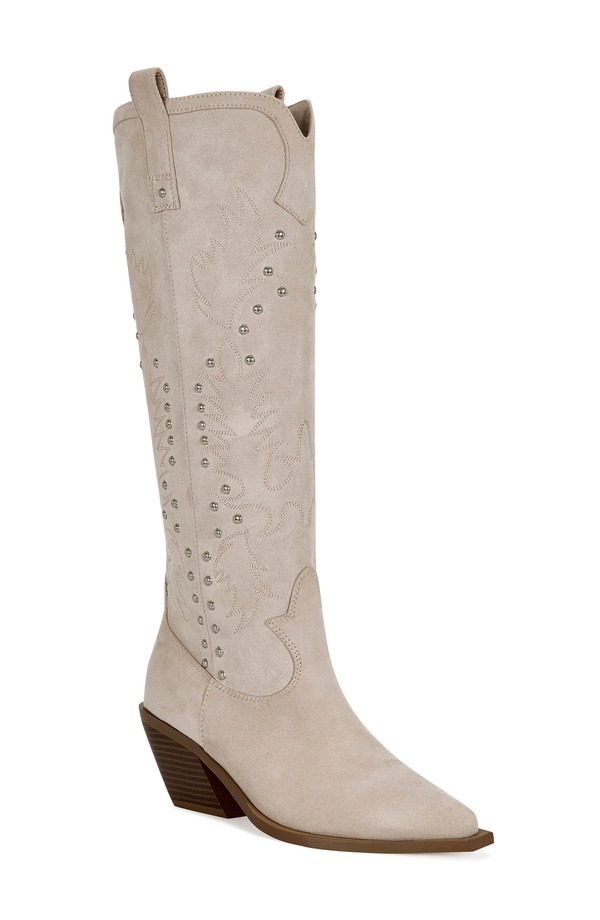 アザレア 一 レディース シューズ ブーツ・レインブーツ AZALEA WANG Beckett Western Bootaupe トープ レディース靴-その他
