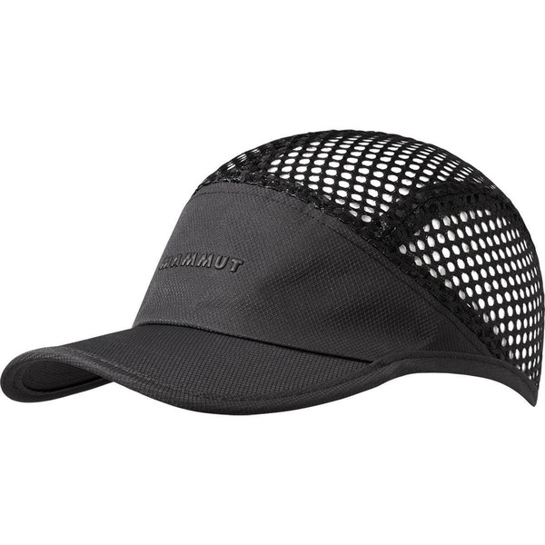 マムート レディース アクセサリー 帽子 メッシュ キャップ Mammut Aenergy Mesh Cap Black ブラック｜ReVida 店