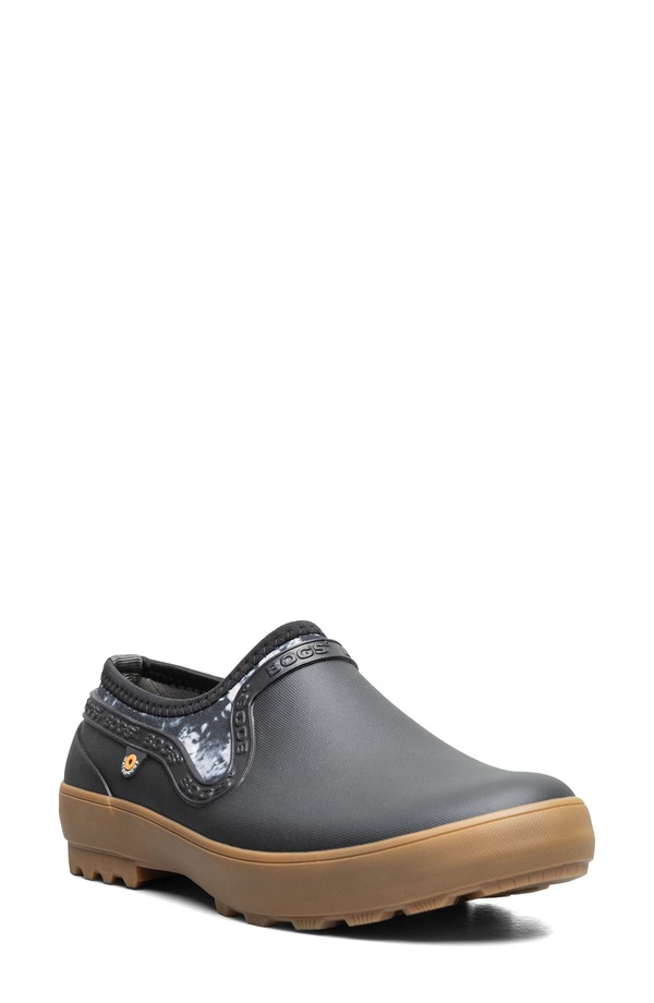 ボグス レディース シューズ ブーツ・レインブーツ Bogs Harper Waterproof Slip-on Shoe Black Multi ブラック