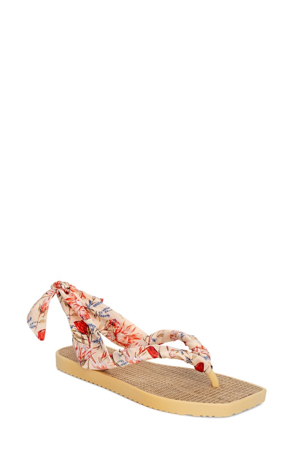 バッドグレイミッシカ レディース シューズ サンダル アンクル Badgley Mischka Collection Wrenna Slingback Ankle Wrap Sandal Natural Multi マルチ色合い コンフォートサンダル-サンダル-レディース靴