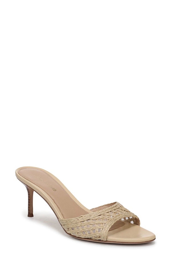 ヴェロニカ ベアード レディース シューズ 踵 サンダル Veronica Beard Tia Woven Sandal Natural