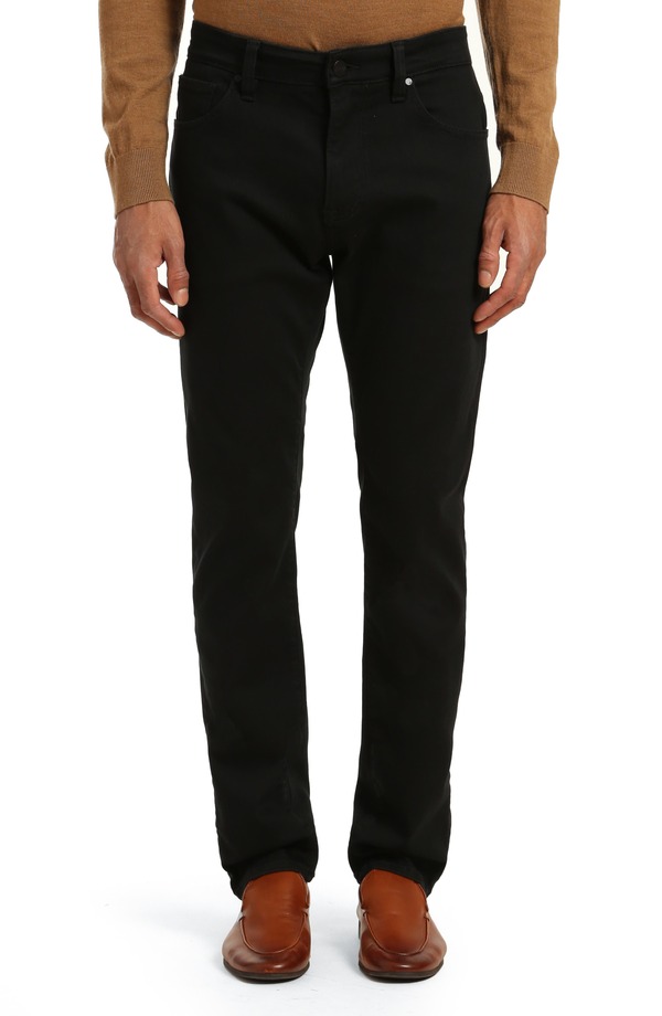 ３４ヘリテージ メンズ ボトムス ジーンズズボン下 引っ切り無い デニム 34 Heritage Courage Straight Leg Stretch Denim Jeans Black 黒いこと