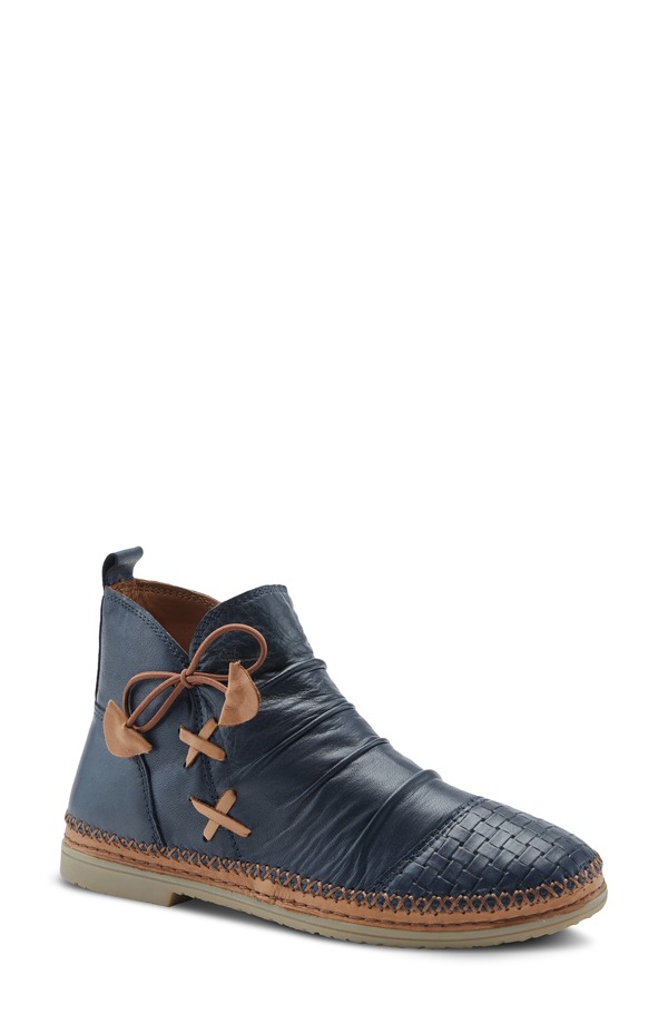 スプリングステップ レディース シューズ ブーツ・レインブーツ Spring Stepomeroy Bootie Navy ネイビー｜ReVida 店 27,820円