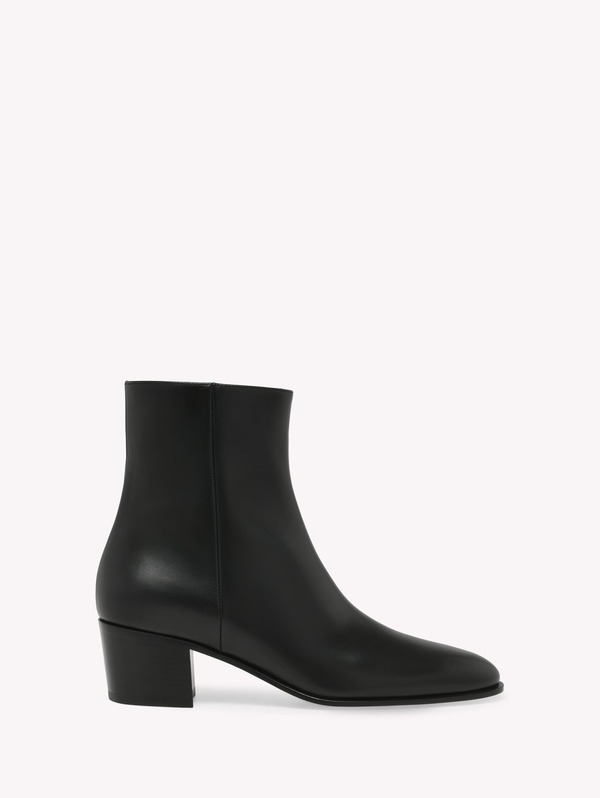ジャンヴィト ロッシ レディース シューズ ブーツ・レインブーツ Gianvito Rossi Spencer Bootie Black Calf 黒いこと