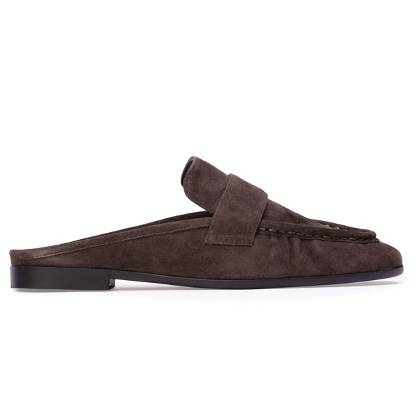 ブラックスエードスタジオ レディース シューズ スリッポン・ローファー BLACK SUEDE STUDIO Gabby Loafer Hot Fudge Suede